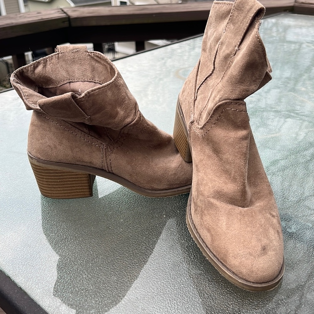 Merona short booties.